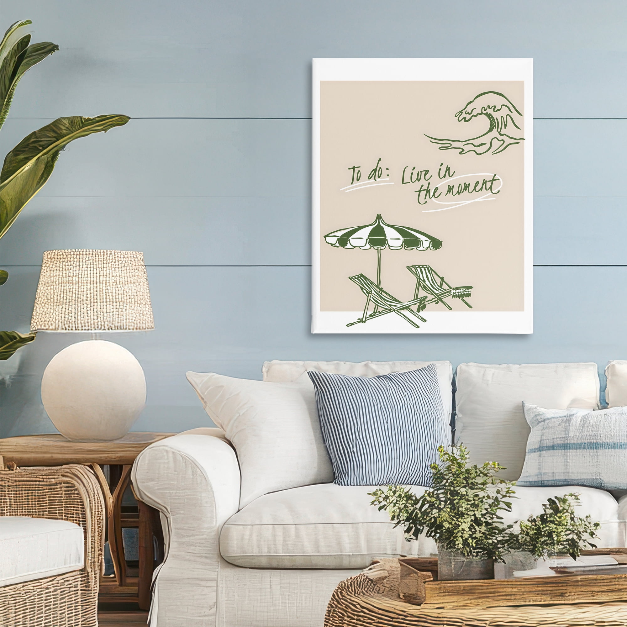 Stupell Industries To Do: Live In The Moment Canvas Wall Art, design by The Prints Vibe