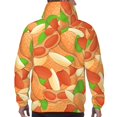 thumbnail image 7 of Kdxio Peanuts1 Print Mens Casual Hooded Collar Drawstring Hoodies Pullover Sweatshirts Casual Long Sleeve Shirts-Small, 7 of 7