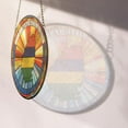 thumbnail image 4 of Mauritius Travel Decor Suncatcher Stained Glass Window Hanging, Gift for Traveller, Collection of Country Travel Souvenirs for Family and Friends, Mauritius Map and Flag Décor, 4 of 6
