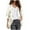 Yellow, variant on Women's Cardigan Floral Print Chiffon 3/4 Sleeve Open Front Lightweight Breathable Cover Up Casual Top for Summer Outfits