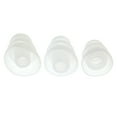 thumbnail image 5 of Consejos de auriculares de silicona de triple flanja Uxcell bajo ruido S/M/L 9 pares claros, 5 of 5