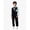 v#490Navy1025, variant on HAYIMI Kids Elegant Long Sleeve Shirt With Vest And Boutonniere Piece Boys Formal Wedding Party And Performance Attire Outfit Classic Child O-Neck Cartoon Clothes Sets