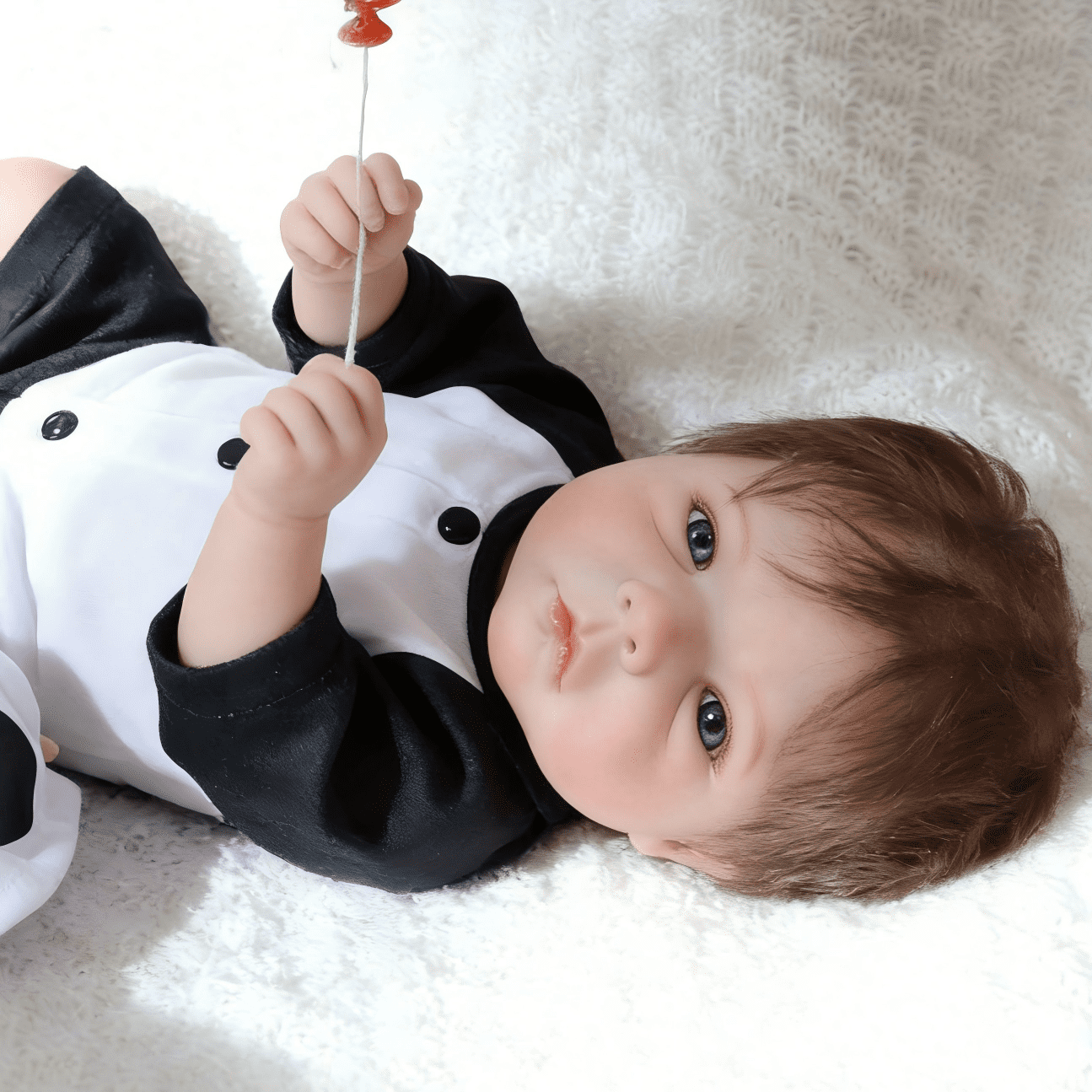 Dayoff Kids Lifelike Reborn Baby Dolls - 18 Inch Realistic Baby Doll (No Accessories) For Kids Age 3+