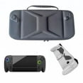 thumbnail image 1 of Daily Mix Store Carrying Case for ROG Ally X 2025 EVA Hard Shell TPU Protective Cover with Tempered Glass & Storage Pouch, X-Pattern Fabric Bag for Handheld Gaming Console, 1 of 9