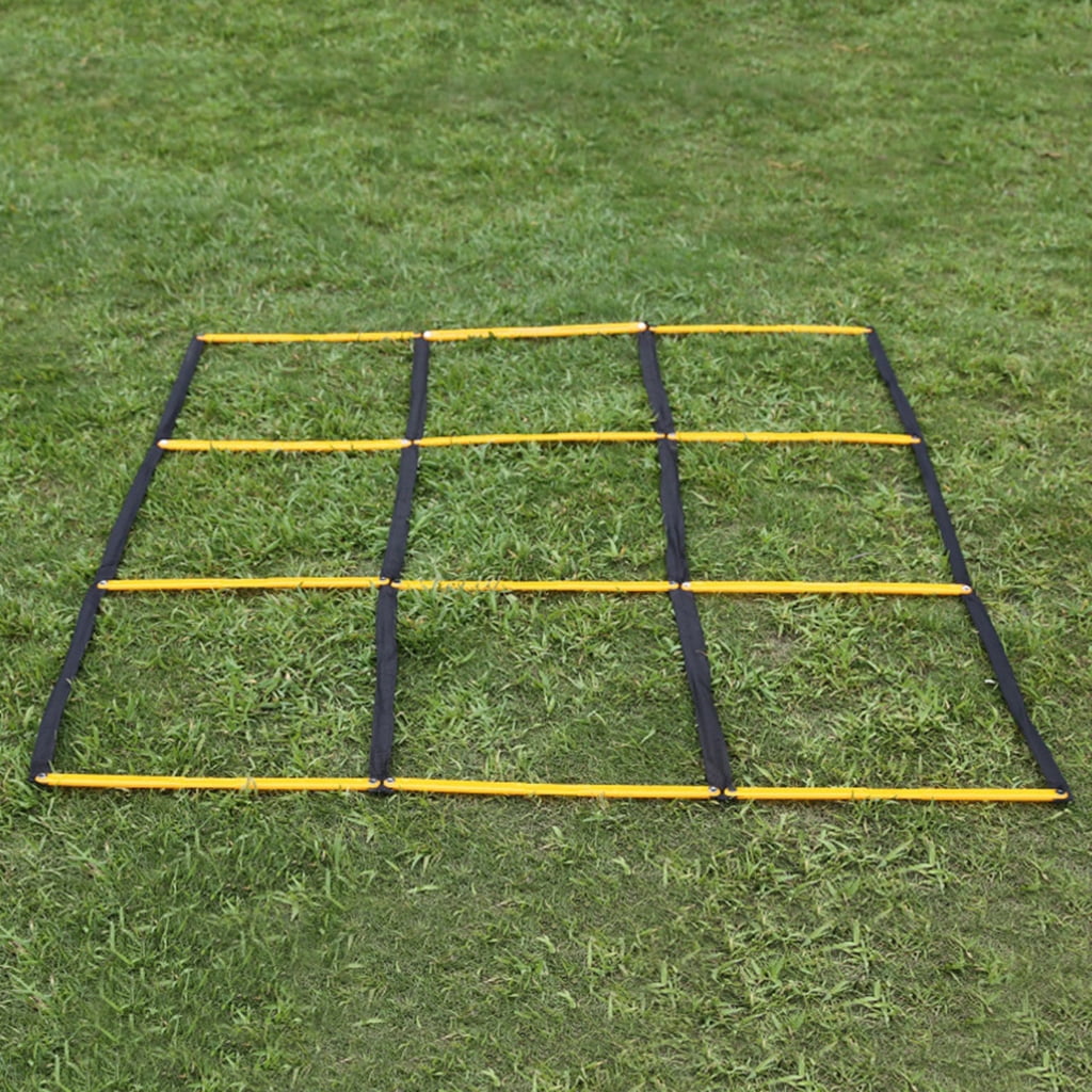 Reinforced Nylon Sports Agility Ladder With AntiSlip Rungs For Football Basketball Boxing Workouts Training Tool