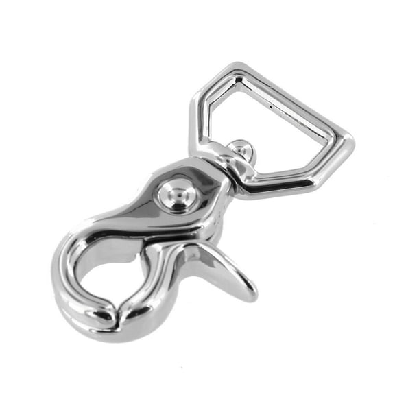 3002A Nickel Plate, Swivel Trigger Snap, Solid Brass-LL, 3/4"