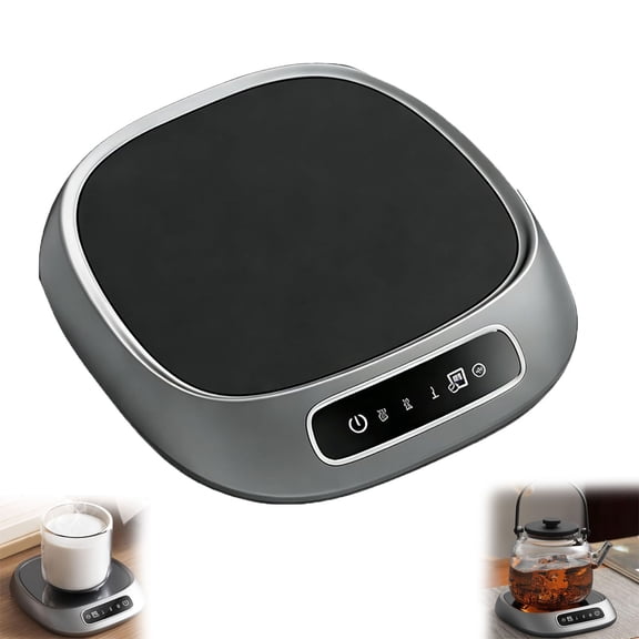 Coffee Mug Warmer,  with 3 Temperature Setting,Rechargeable Cup Warmer, Coffee Warmer Plate, USB Charging Coffee Cup Warmers for Desk, for Chocolate Tea Hot Cocoa Milk