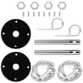 thumbnail image 4 of AMONIDA Aramox Hood Lock,Universal Racing Sport Hair Pin Style Hood Pin Locking Kit, 4 of 8