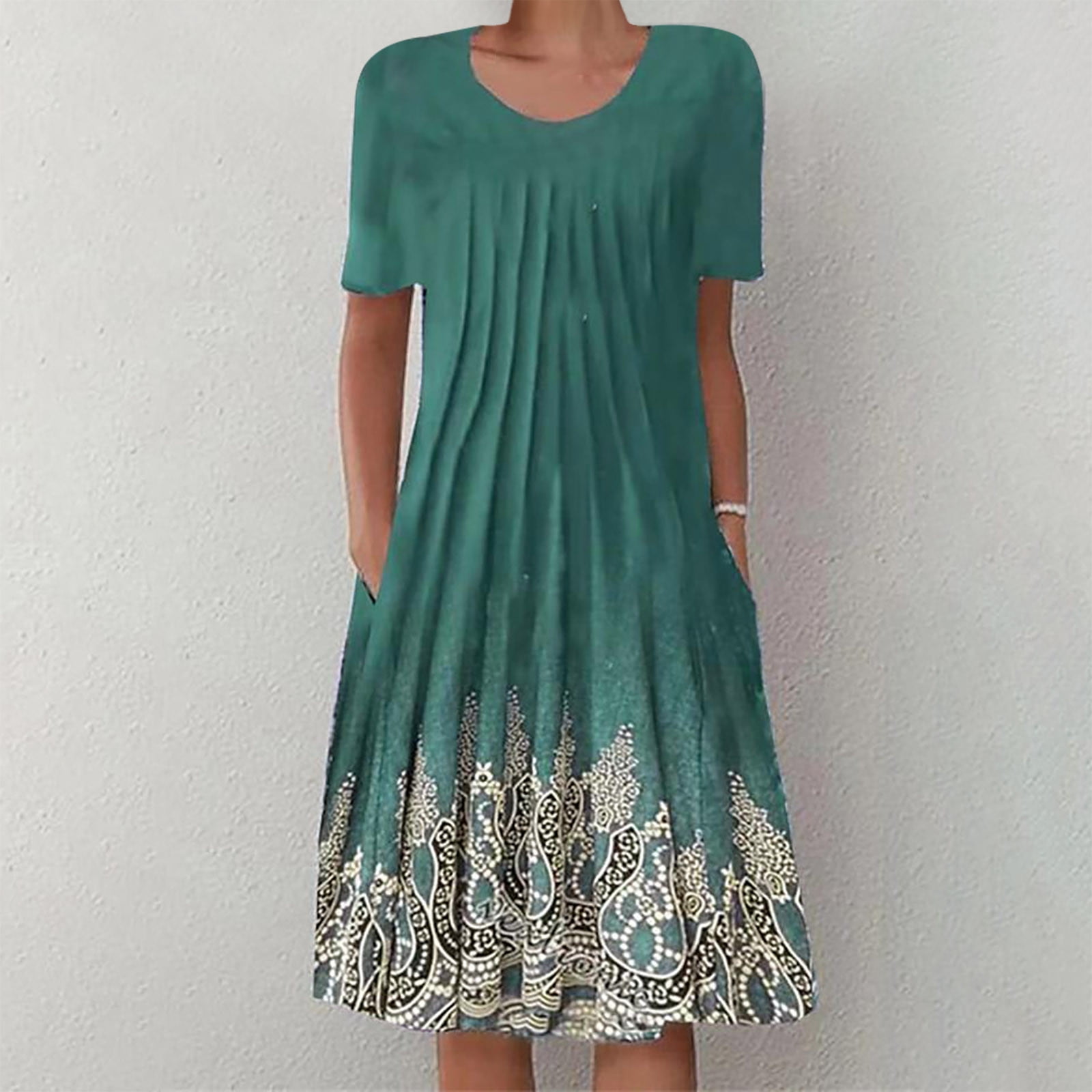 YUNAFFT Clearance Dresses Plus Size Fire Sale Fashion Women Summer