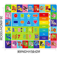 thumbnail image 2 of AKASISRUG Kids Play Rug for Playroom, Kids Play Mat ABC Educational Area Rug, Toddler Baby Playroom Mat, Alphabet Animal Soft Non-Slip Kids Rug Carpet for Boy Girl Bedroom, 2 of 6