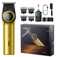 thumbnail image 1 of Recortadora de pelo VGR 977 Professional para hombre inalámbrica con LED dorado, 1 of 6