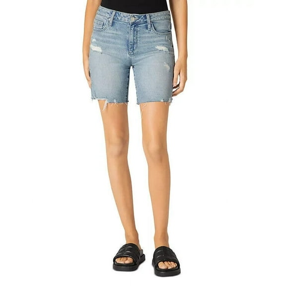 Joe's Jeans Commerce Blue Cutoff Bermuda Shorts Womens Size 30 MSRP $148