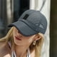 thumbnail image 4 of Gorra de béisbol de malla transpirable para exteriores, ajustable, para hombre y mujer, de poliéster, ligera, con protección contra los rayos ultravioleta., 4 of 6