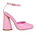 thumbnail image 3 of XY London Womens Ekin Cylinder High Heels, 3 of 5