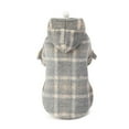 thumbnail image 3 of kladzum Pet Clothing Dog Clothes Fall and Winter Clothing New Tartan Trench Coat Dog Clothes Warm Dogs Costume Jacket, 3 of 4
