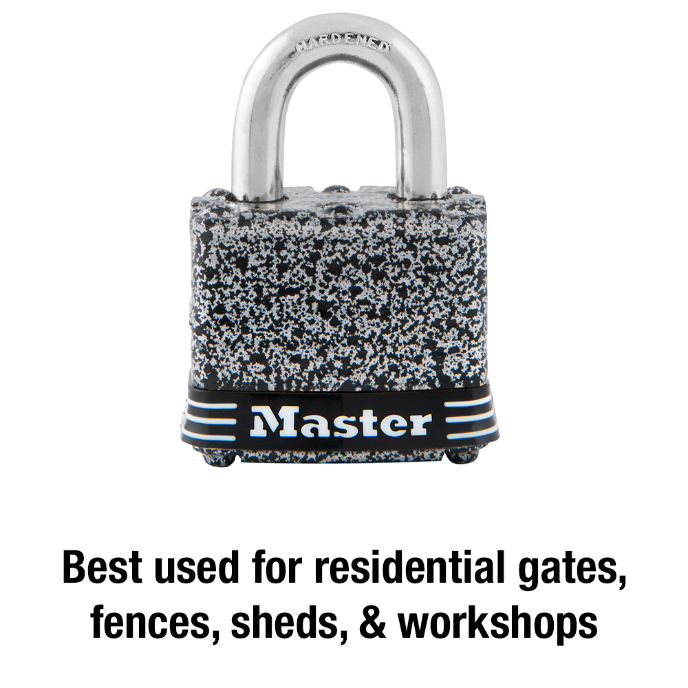 Master Lock 380D Outdoor Lock with Keys, Rust-Resistant Shed Lock, 1-9/16  in. (40 mm.)