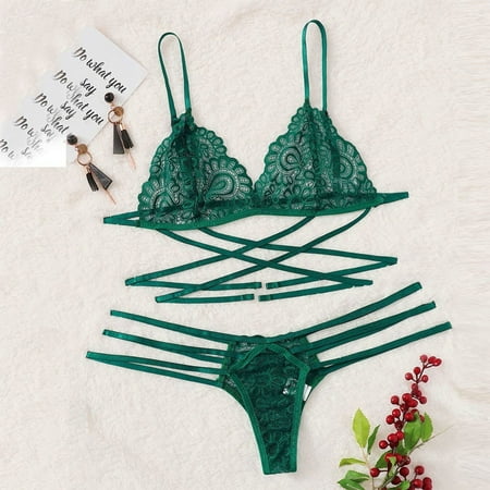 Srogem Womens Bikini Thong Swimsuit Sexy Bikinis G String Bottom Womens Two Piece Bathing Suits  Valentines Gift for Her