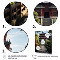 thumbnail image 3 of Designart "Asian Art peaceful Pagoda VI" Asian Floater Framed Wall Decor, 3 of 7