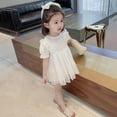 thumbnail image 5 of URMAGIC Infant Baby Girl Clothes Summer Baby Girl Dress Cute Tutu Baby Dress Outfits 1-2 Years, 5 of 8