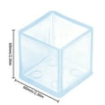 thumbnail image 6 of Kironypik 4 Pc Table Chair Leg Mat Silicone Non-slip Table Chair Leg Caps dust Cover Square 60*60mm, 6 of 6