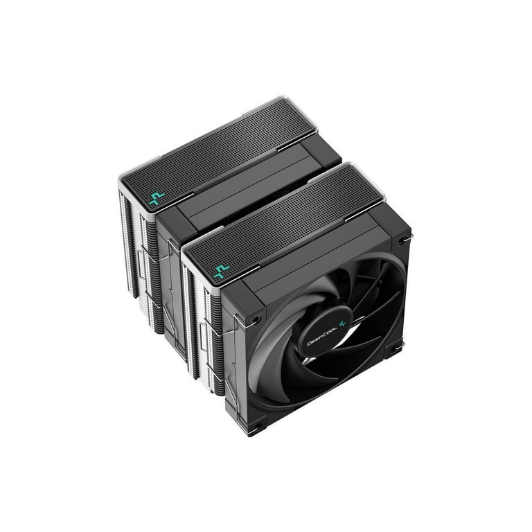 DeepCool AK620 High-Performance CPU Cooler, Dual-Tower Design, 2x 120mm  Fluid Dynamic Bearing Fans, 6 Copper Heat Pipes, 260W Heat Dissipation,  Black. 