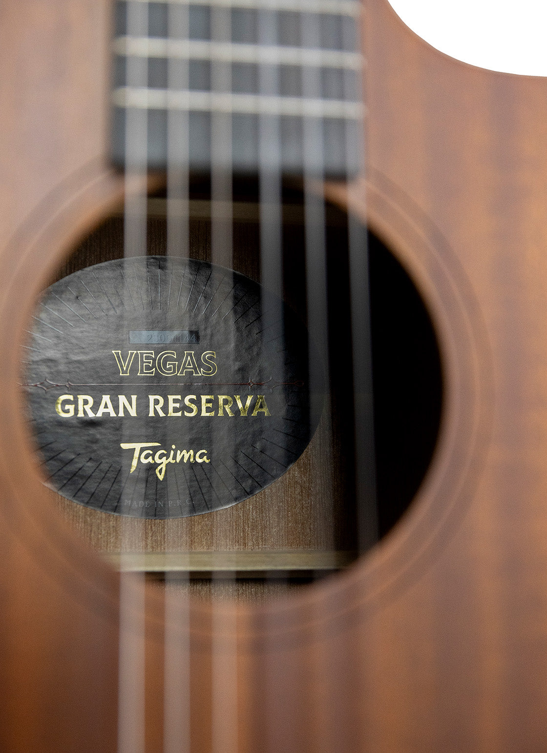 Tagima VEGAS GRAN RESERVA EQ-NTOP NYLON Acoustic Guitar – Sapele, Tagima EQ, Techwood Fingerboard