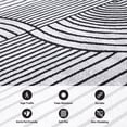 thumbnail image 5 of World Rug Gallery Contemporary Arch Knot Design Area Rug - GRAY 7' 10" x 10', 5 of 8