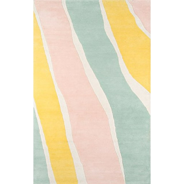 Novogratz Delmar Collection Tapis de Sorbet, 5'0" x 8'0", Pastel