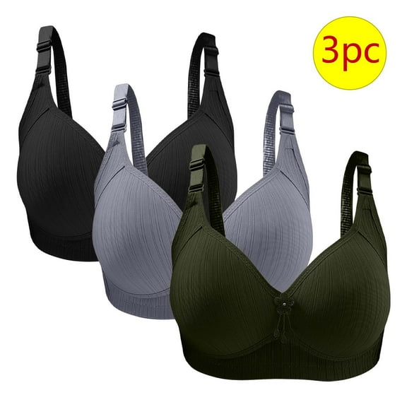 LLYWEY Women Bras Womens Bras Ladies Sport Bra Style-1267 Women Seamless Bra Feature Adult Female Bralette Sports Bras Green-1 36B