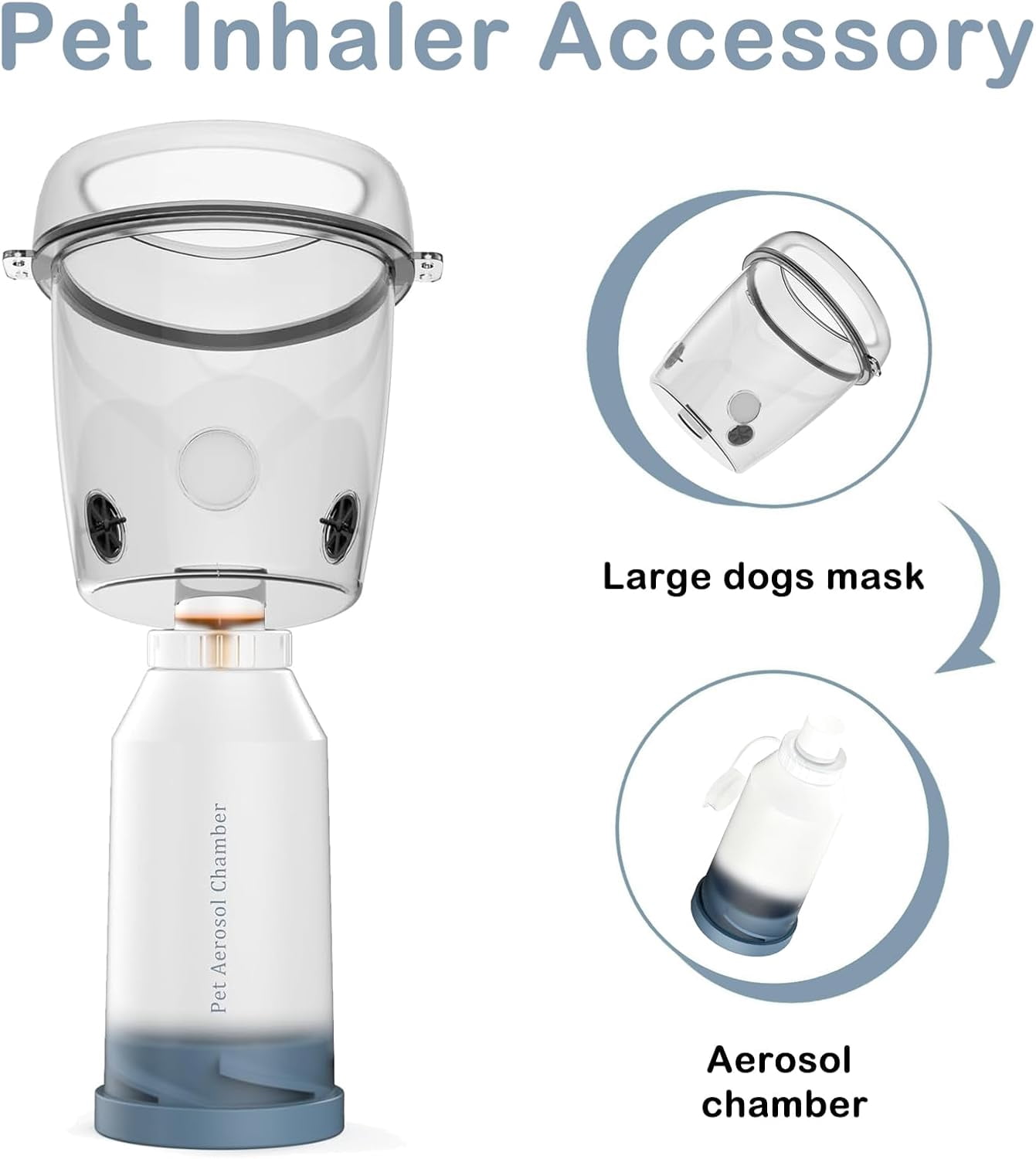 Spacer for Large Dog,Gray