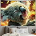 thumbnail image 2 of BCIIG Koala Flower Tapestry Wall Hanging Unique Style Home Decor 50x40inch, 2 of 6