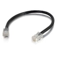 thumbnail image 1 of 9 ft. Cat6 Non-Booted Unshielded-UTP Ethernet Network Patch Cable - Black, 1 of 1