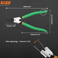 thumbnail image 6 of SPEEDWOX Special Angle Tip Lock Ring Pliers 8-Inch Retaining Rings Pliers for Removing Installing Gearshift Locking Rings Spring Loaded Snap Ring Pliers for Removing Installing Locking Rings, 6 of 7