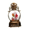 thumbnail image 5 of Kuntesetty Christmas Snow Globe Lantern Musical Decoration for Bedroom Wedding Seasonal Santa, 5 of 9