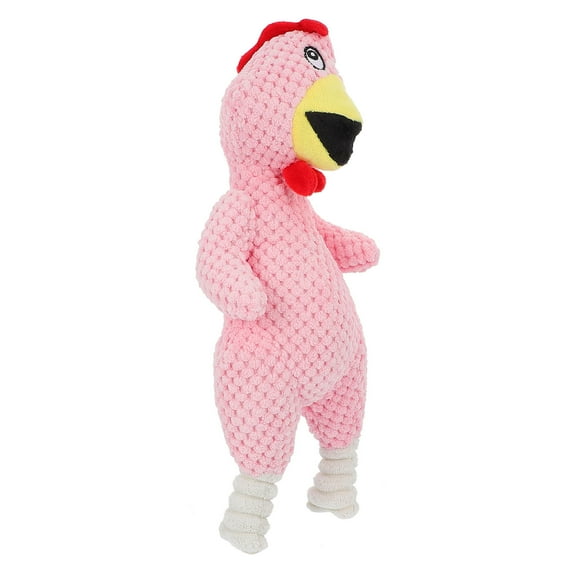 PBPBOX Dog Toys Squeaky Plush Chick Dog Toy Chewing for Home 1Pcs