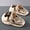Khaki, variant on Men'S Summer Clogs Featuring Headphones, Thick Soles for Added Height, Non-Slip Cushioning, Perfect for Outdoor Use, And Designed As Closed-Toe Sandals for The Beach
