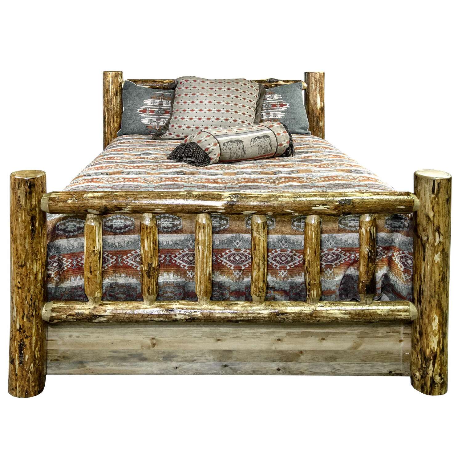 Glacier Country Collection California King Bed w/ Storage - image 2 of 5