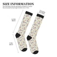 thumbnail image 2 of Lsque Cute Cow Pattern Sport Compression Socks for Men & Women 15-20 mmHg Knee High Nurse Pregnant Running Medical and Travel Athletic, 2 of 6