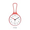 thumbnail image 4 of mooas Loop Bathroom Clock, Shower Clocks, Waterproof Shower Hanging Clock with Hook, Non-Ticking Battery Operated for Kitchen, Bathroom, Shower Booth (Blue), 4 of 4