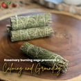 thumbnail image 4 of NY Spice Shop 4 Inch Rosemary and White Sage Bundle - 5 Pack - Sage Smudge Stick - Sage Sticks – Insence, 4 of 7