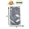 thumbnail image 2 of Grey Static Shielding Bags, Heat Sealable Transparent, 500 Count, 10 x 18 in, 2 of 8