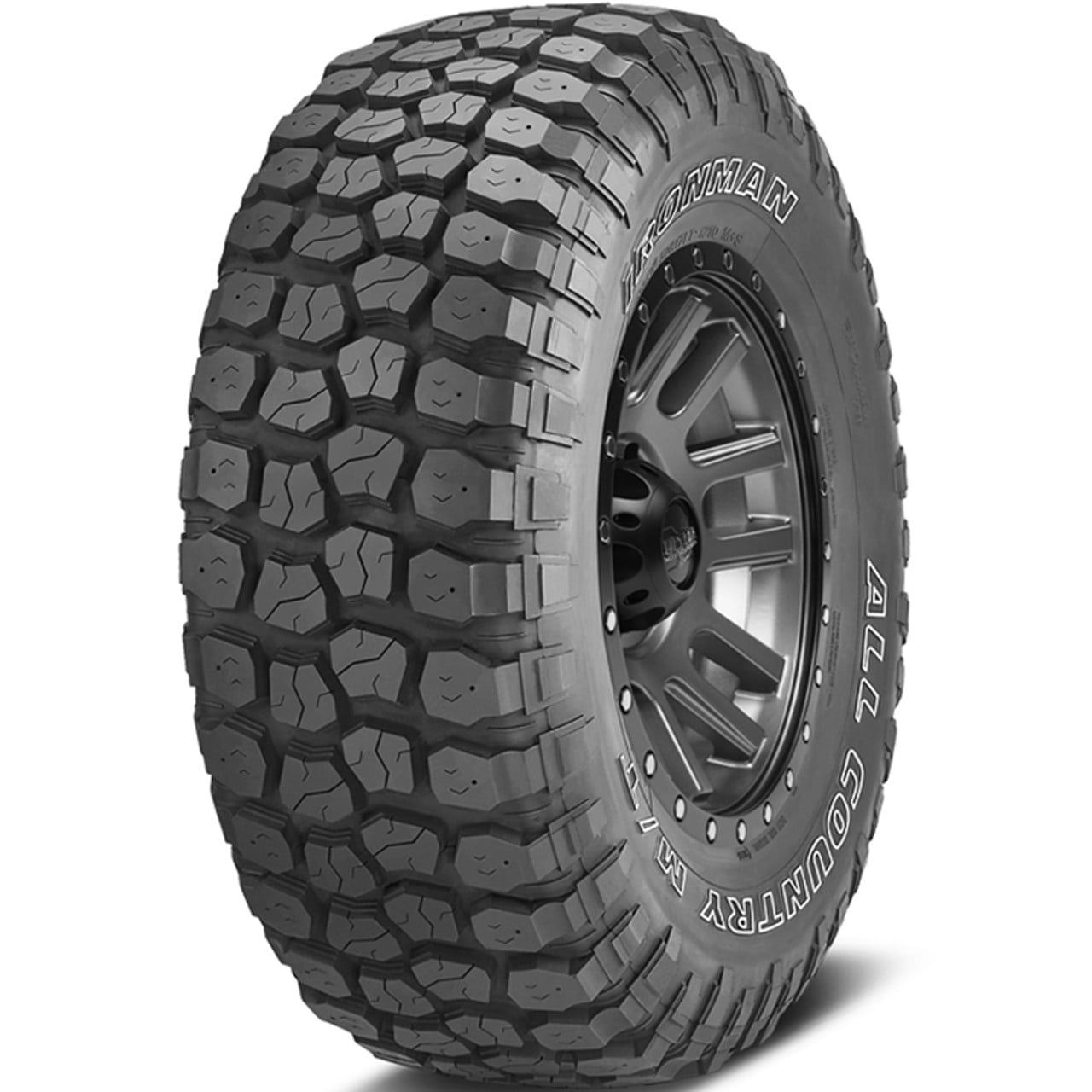 37X12.5-17 124Q IRONMAN ALL COUNTRY M/T All-Terrain Radial Tire 