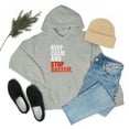 thumbnail image 5 of Keep Calm and Stop Racism Unisex Hoodie, S-5XL Anti-racism Anti-racist, 5 of 6