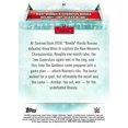 2019 Topps WWE Women's Division #84 Ronda Rousey def. Alexa Bliss ...