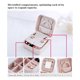 thumbnail image 5 of Beleza, Cuidado e Higiene Estuche de almacenamiento organizador de joyero de viaje portátil pequeño para anillos Labymos Estilo 1, 5 of 7