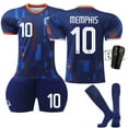 thumbnail image 1 of Maillot de Soccer Garçons Filles Enfants Virgile 4 MEMPHIS 10 ROBBEN 11, 1 of 2
