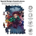 thumbnail image 6 of Demon Slayer Jigsaw Puzzle, Wood Puzzles Adult, 300 PCS Jigsaw Puzzle Perfect for Game Nights, 6 of 8