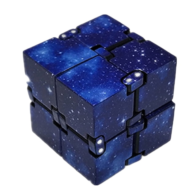 Mini cubo ABS para aliviar el estrés, Fidget, antiestrés y ansiedad para niños, juguete EDC para adultos