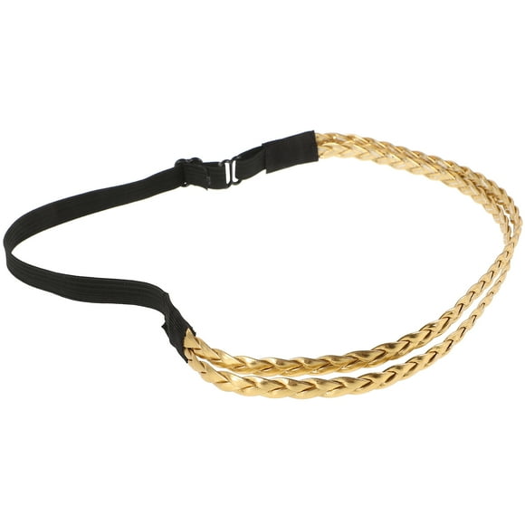 Hair Braided Headband Elastic Stretch Headpiece Fashionable Hairband Decor braided headband headband for teen girls braided headband for women elastic band