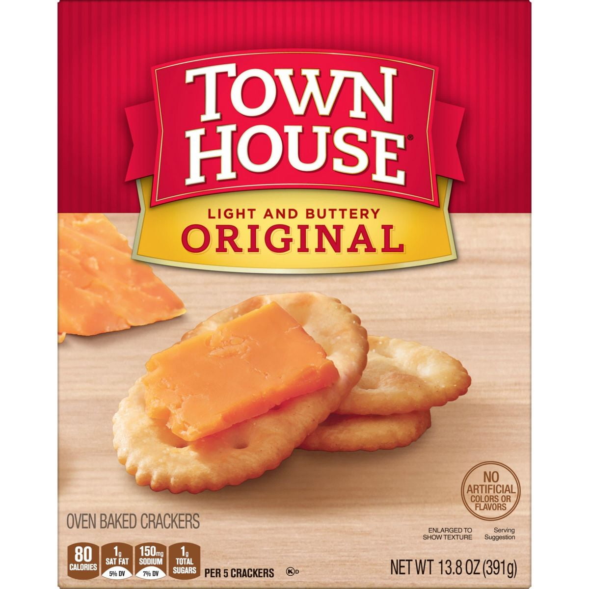 2X - Kellogg's Town House Original Snack Crackers - 13.8oz
